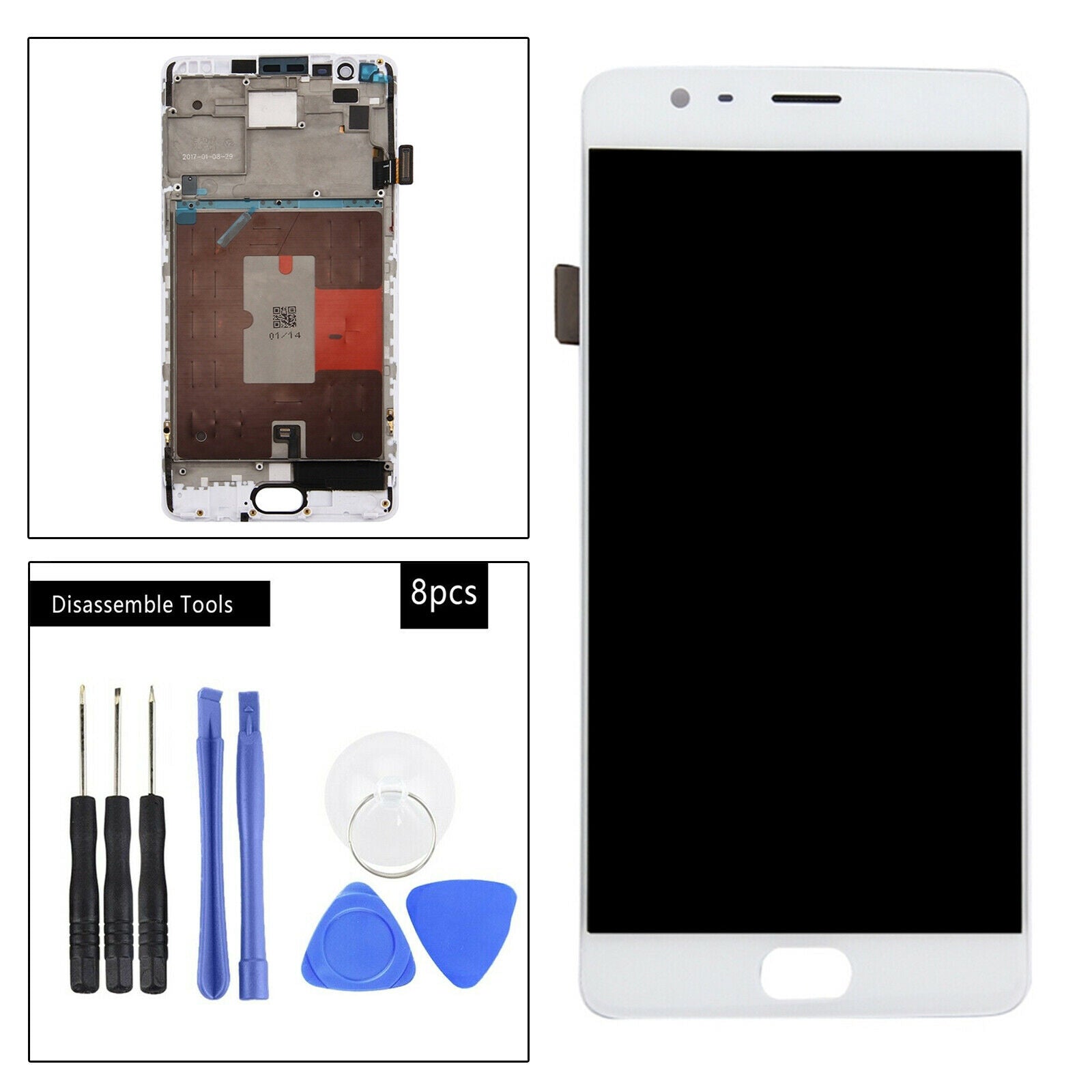 Glass LCD Screen Touch Screen for OnePlus 3 3T Repair Accessories 6.02 Inch