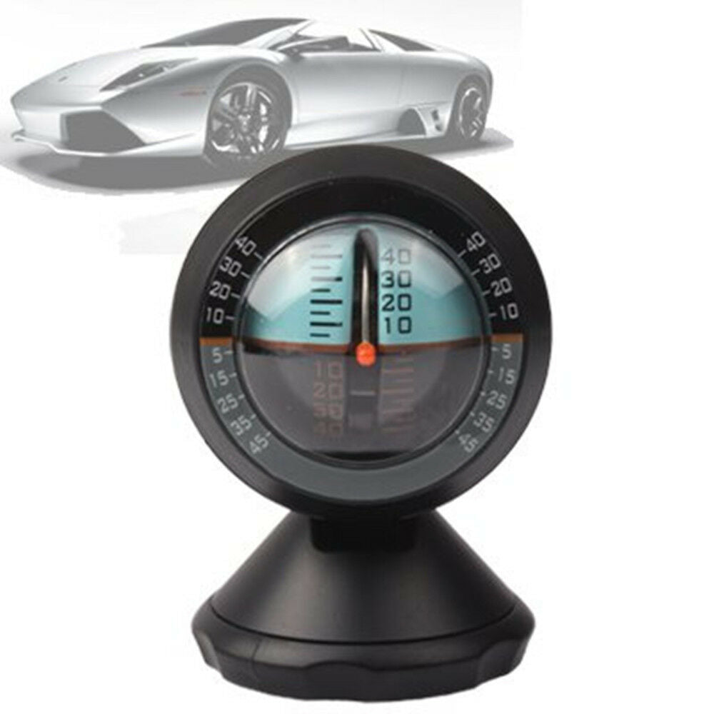 Car SUV Outdoor Travel Slope Indicator Up/ Downgrade Clinometer Slopemeter Gauge