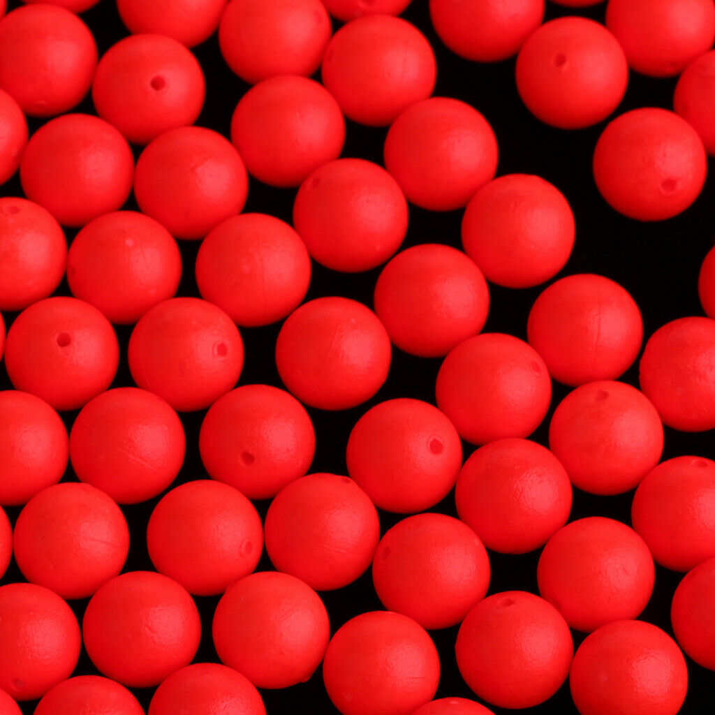 200x Foam Fishing Floating Bobbers Float Strike Indicators Tackle 2 Sizes