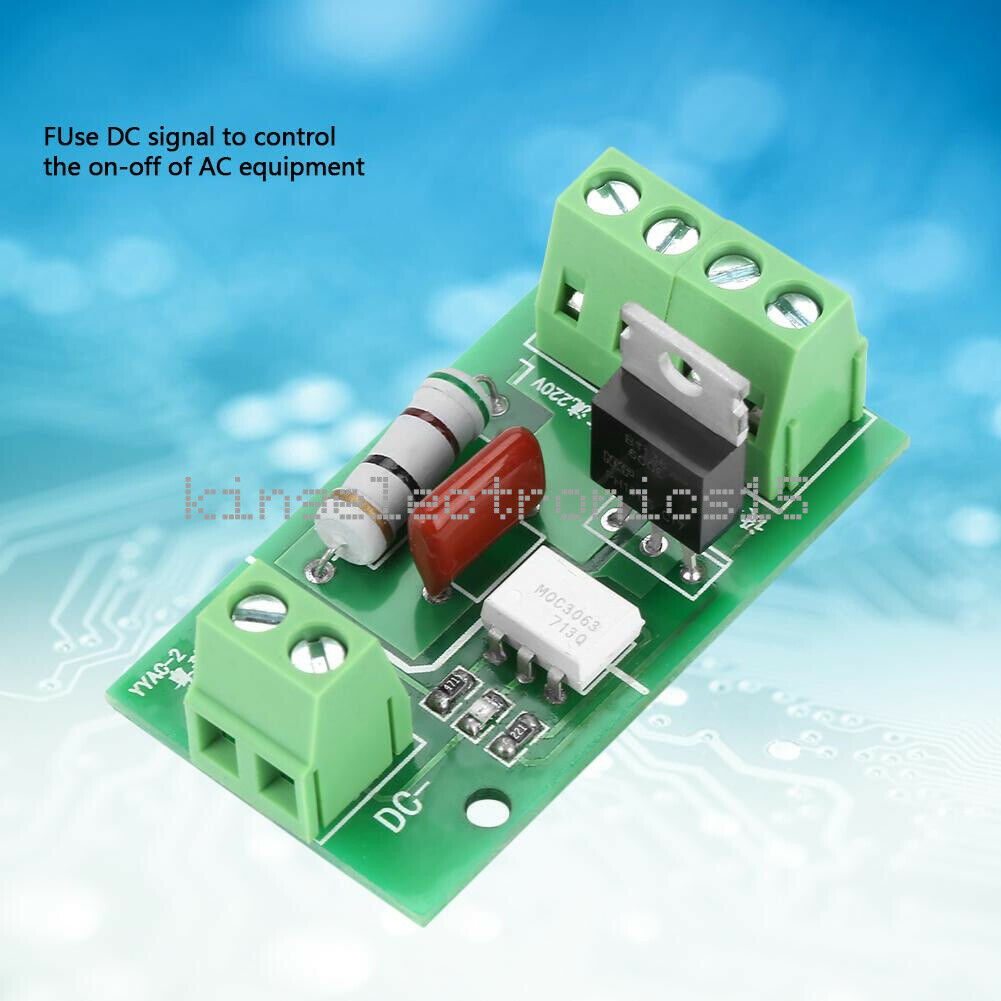 1PCS SCR Module Thyristor Control Board Trigger Switch Optocoupler Isolation