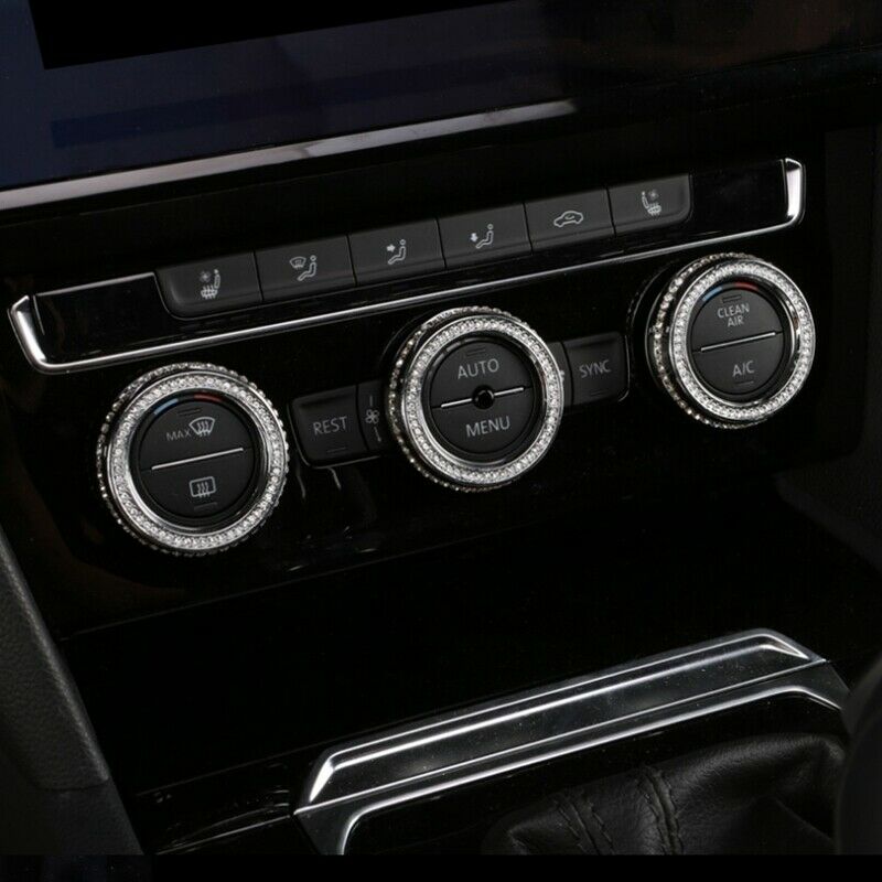Bling Interior Fit for New CC Magotan B8 Variant Passat Rhinestone Crystal AirN3