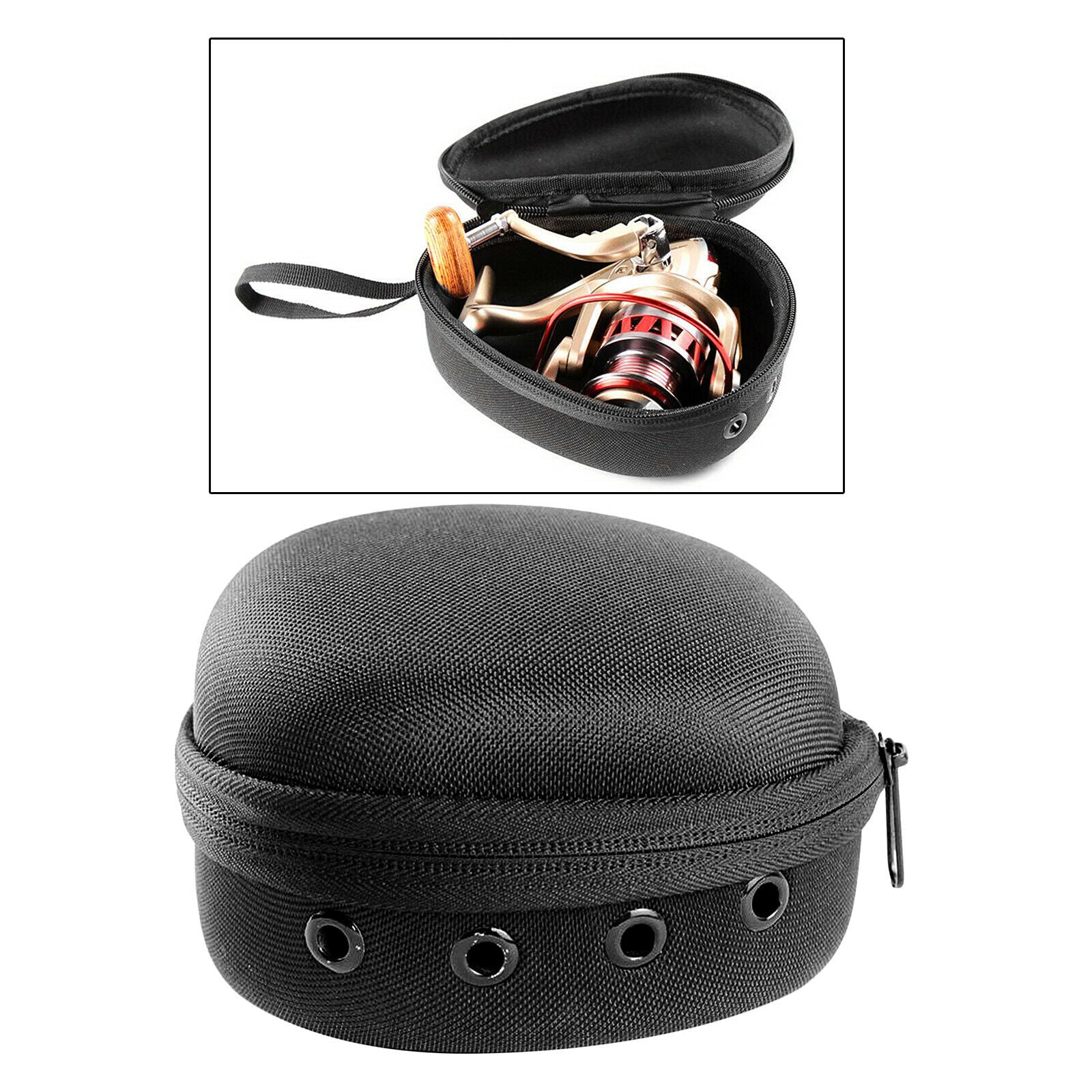 Fishing Reel Bag Protective Case Lure Tackle Storage Bag Organizer