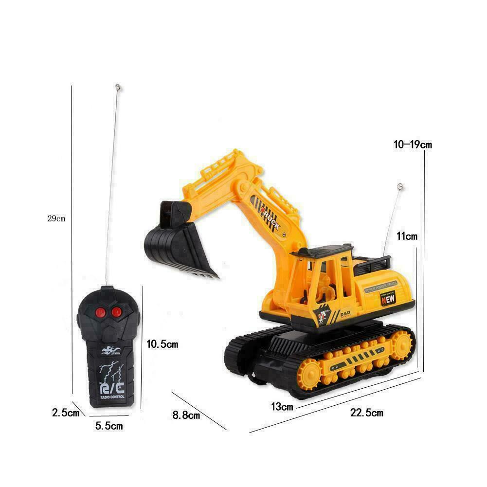 NoÃ«l Cadeau GarÃ§on Camion Jouet Enfants IngÃ©nierie Cars TÃ©lÃ©commande Pelle BÃ©bÃ©