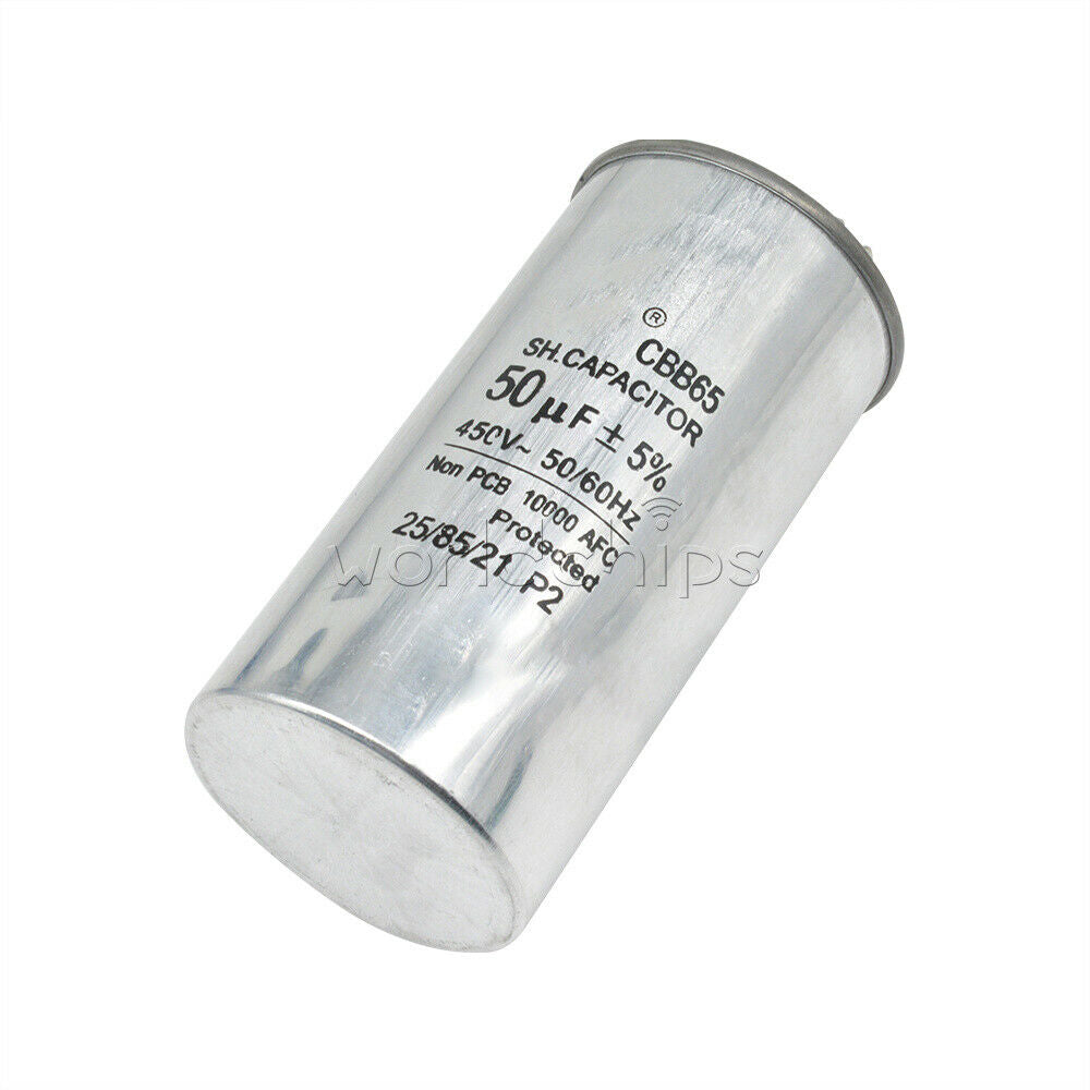 10-80UF 400-500VaH CBB60 CBB65 Motor Run Capacitor  Air Conditioner Appliance