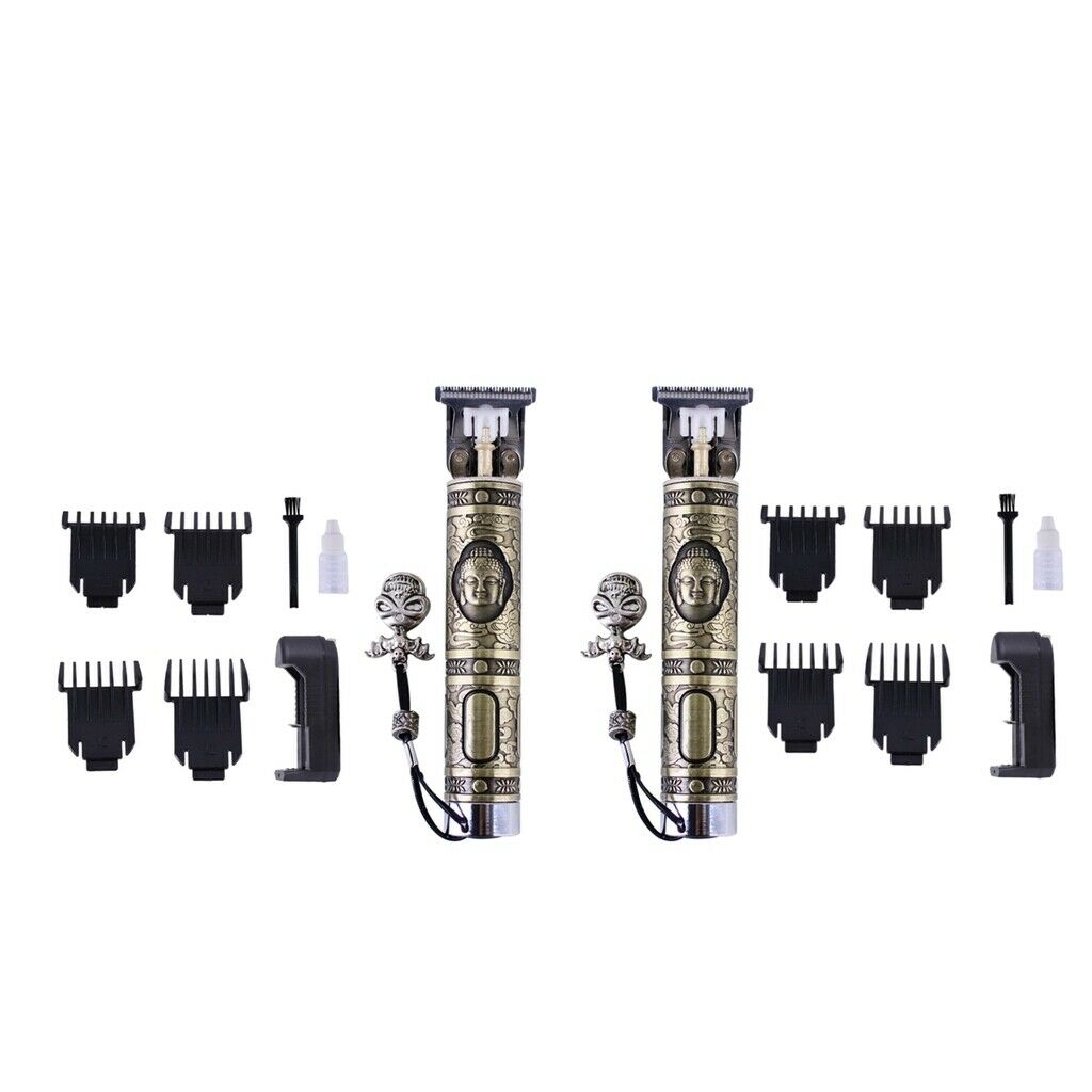 2Set Men Boys Hair Trimming Clipper Kid Household Clipper Self-Cut for Boy
