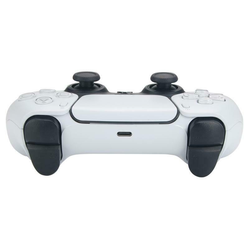 2 Pieces Anti-slip L2 R2 Lengthened Extended Buttons Kit for PS5 Gamepad