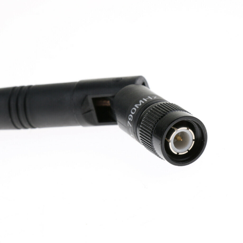 Plastic TNC/BNC UHF Microphone Antenna Connector Signal Line, Pack of 6, Without