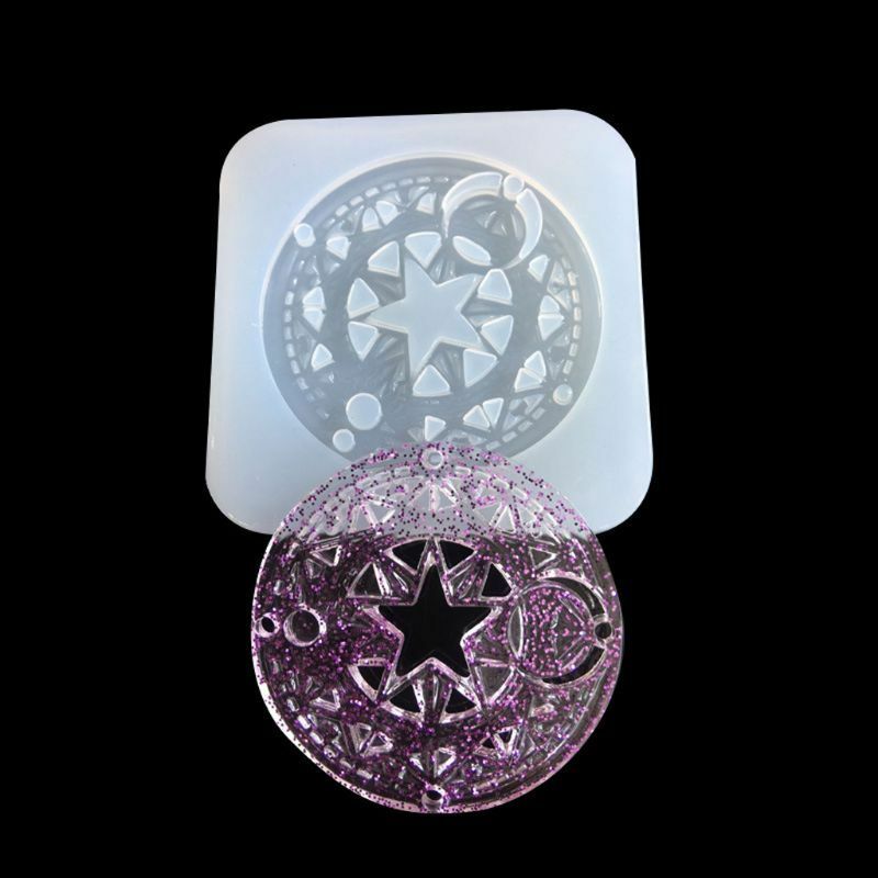 Magic Circle Mold Fondant Baking Tool Jewelry Chocolate Cake Decor Silicone Mold