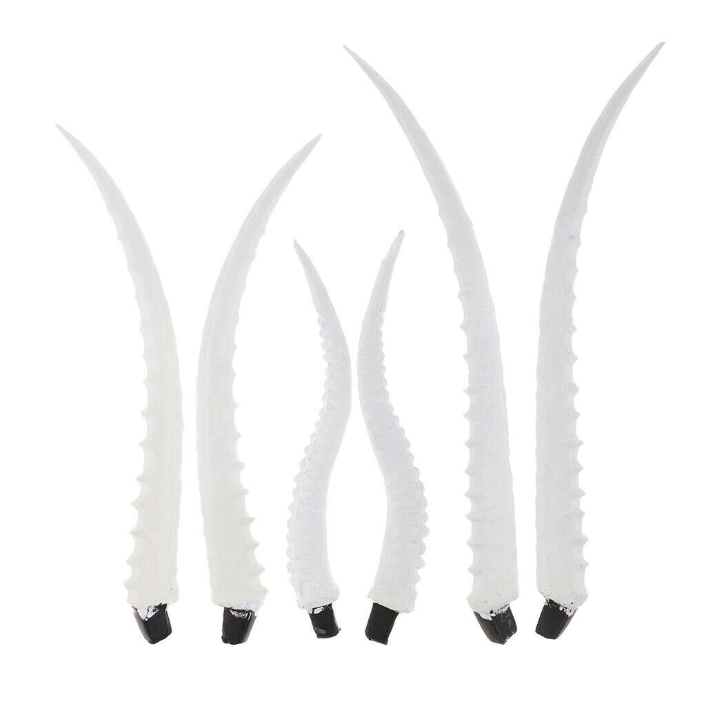45cm Artificial Antelope Horns Costume Accessory for DIY Hair Headband Hoop