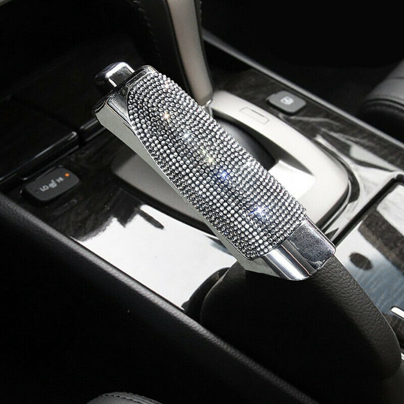 1PCS Bling Crystal Design Car Handbrake Cover Sleeve Protector Auto SUV Vehicle