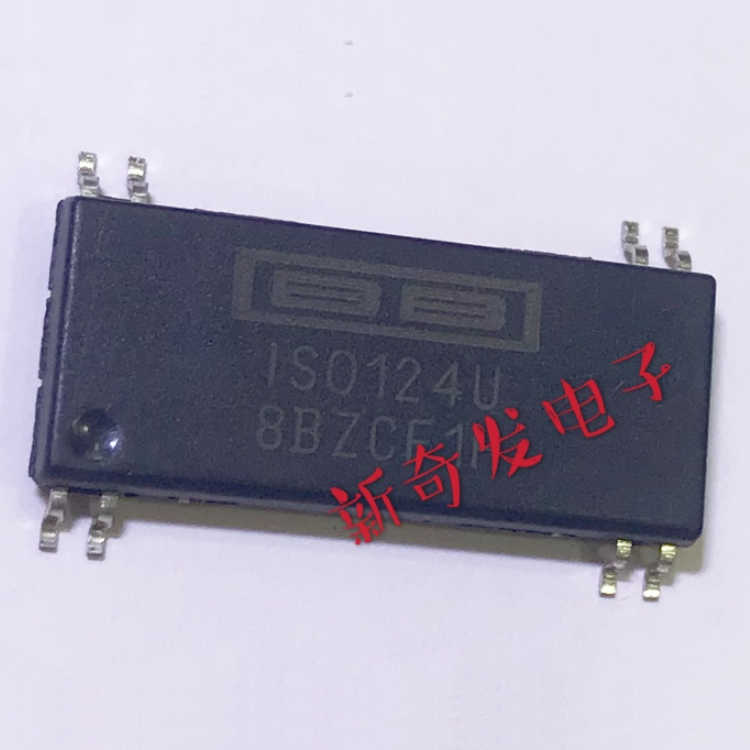 1PCS  IC BURR-BROWN(BB)/TI SOP-8(SOP-28) ISO124U ISO124UE4 IS0124U