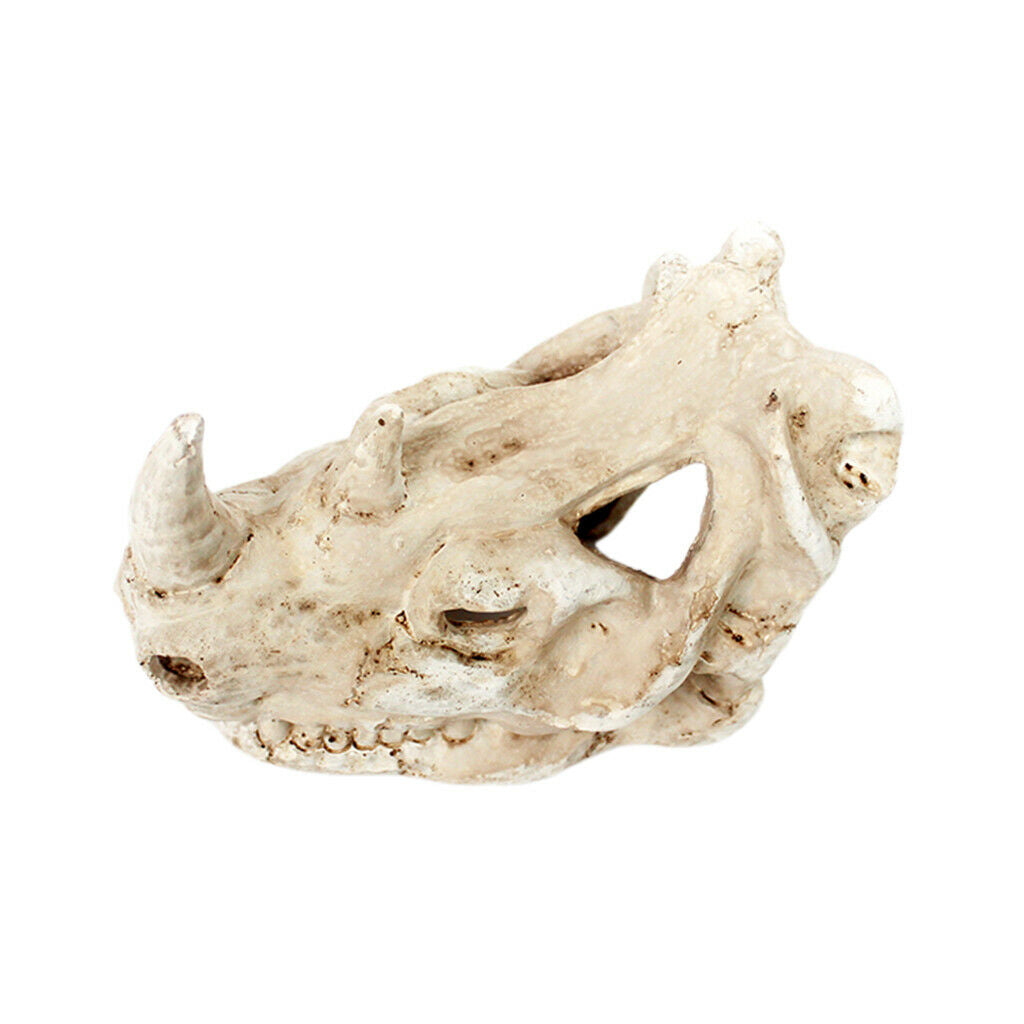 Aquarium Fish Tank Simulate Bone Reptile Terrarium Hide out Landscape NS-126