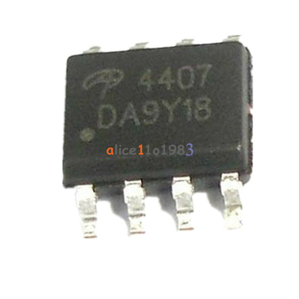20PCS NEW 4407 AO4407 AO4407A SOP8 P-Channel MOSFET IC