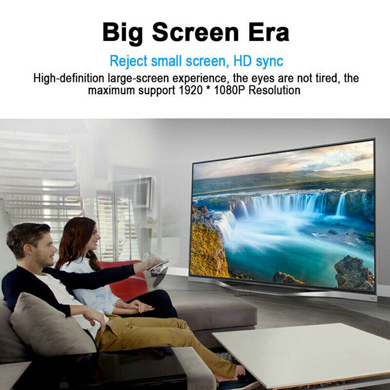 6th Gen HDMI 1080P Digital Wifi Video Media TV Streamer Adapter For Chromecast