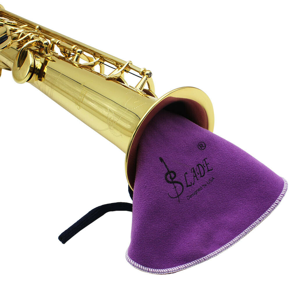 2pcs Woodwind Instruments Saxphone Clarinet Flute Pro. Cleaning Swab Cloth
