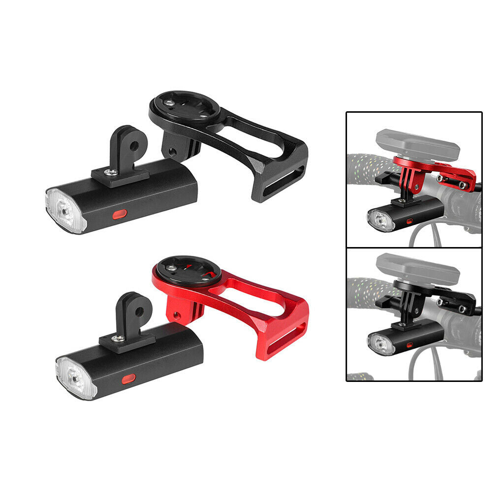 2 lot 2in1 Rechargeable 6 Light Modes 2000mAh Battery Stopwatch Stem Holder