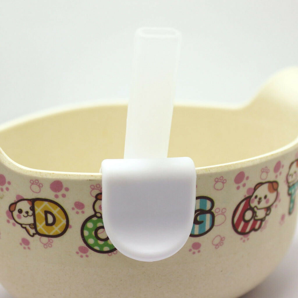 Silicone Reusable Drinking Straw for Baby Kids Soup Water Drinks