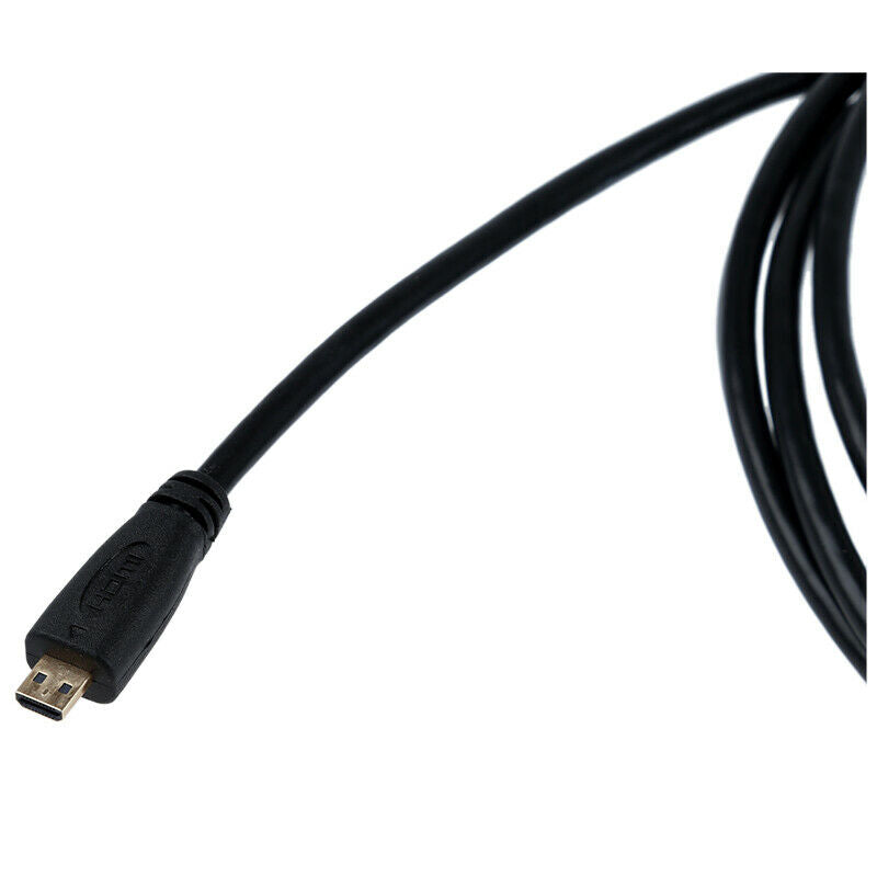 1.8M 6FT Micro MI Male to DVI 24+1 Male Cable Cord For TV Full  TV A5H2H2
