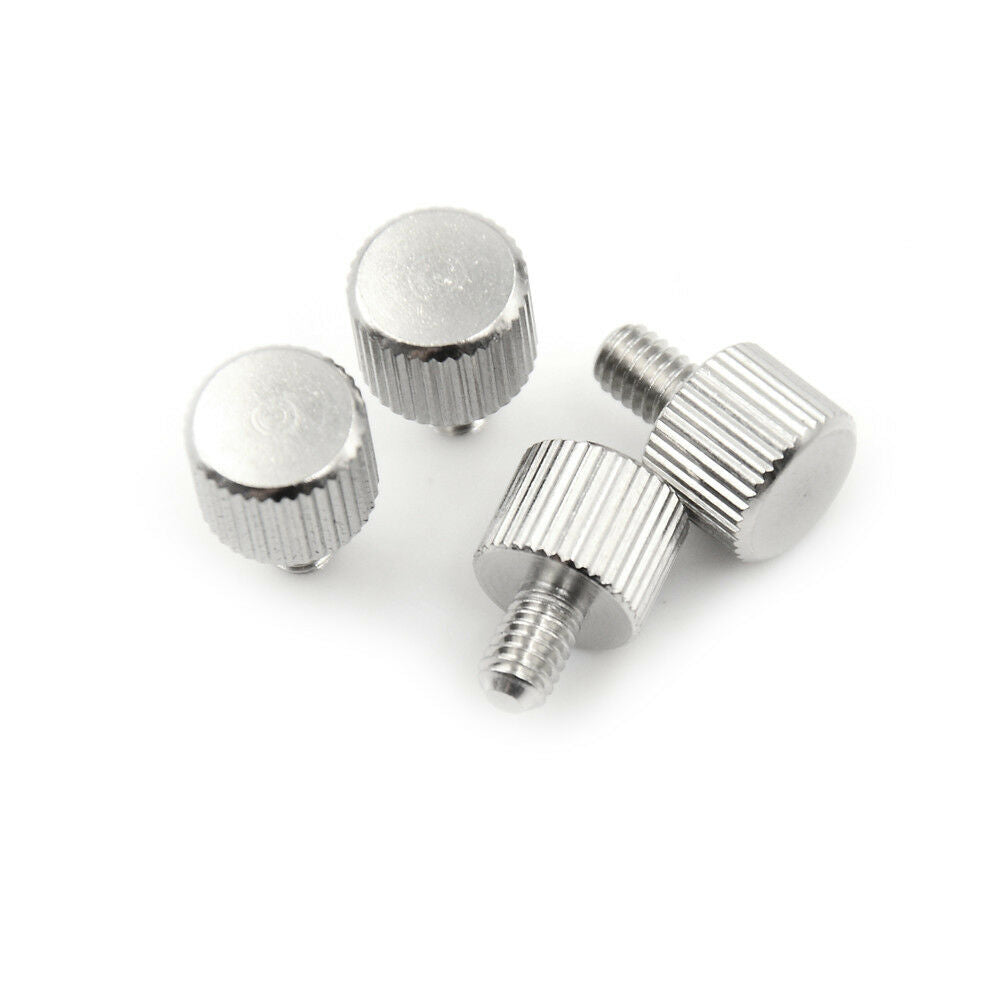 4PCS M4 x 6mm Toolless Thumb Screw Stainless Steel In TwM Qx