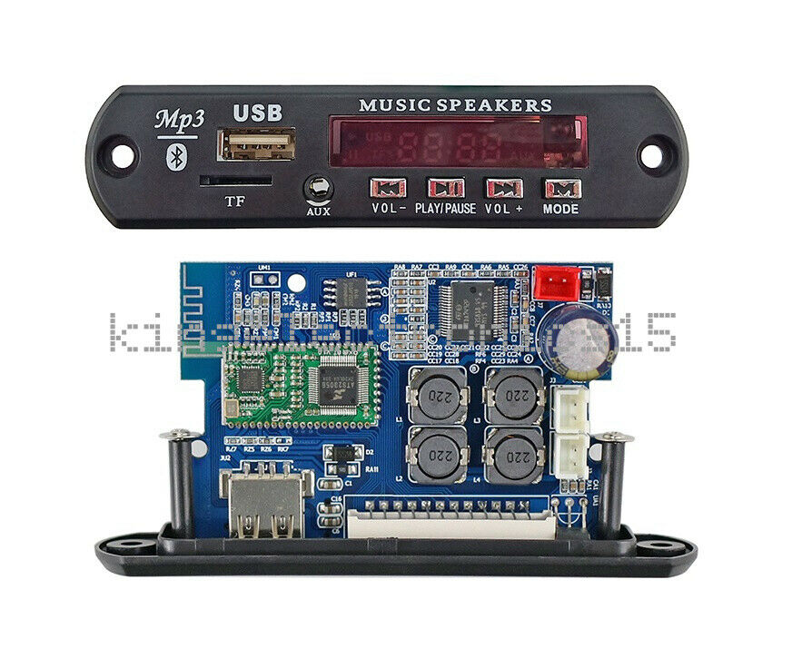 1PCS 25W+25W TDA7492P Bluetooth Amplifier Board + MP3 Decoder WAV APE Lossless