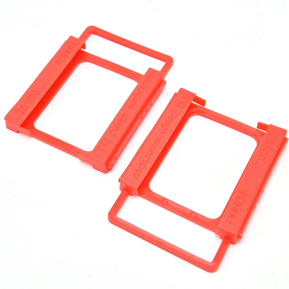 5x Drive Bay Caddies SSD Hard Drive Bay 2.5" To 3.5" Tray Bracket HDD Adapter BD