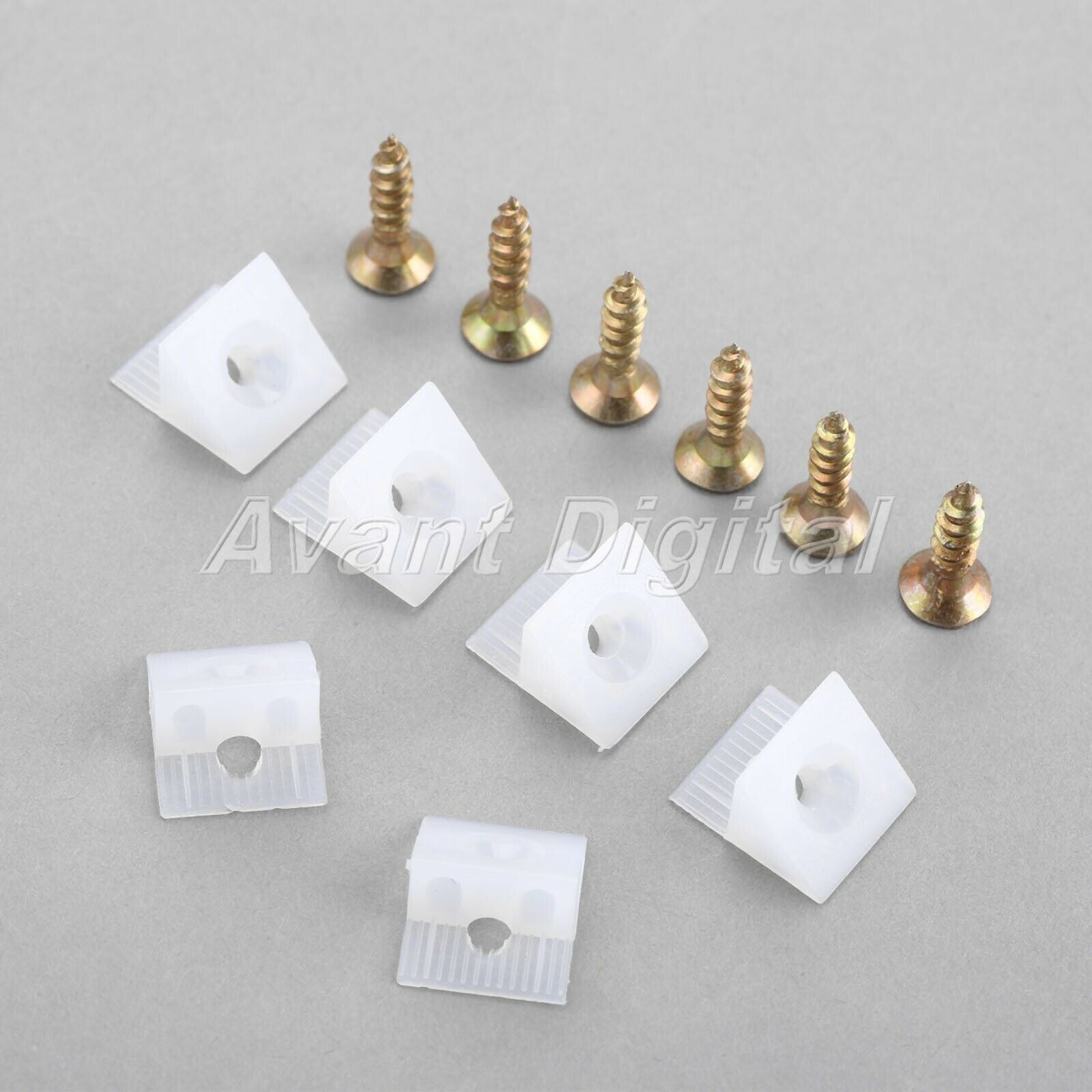 Plastic Furniture Cabinets Closets Back Panel Corner Brackets Block 50Pcs/Lot