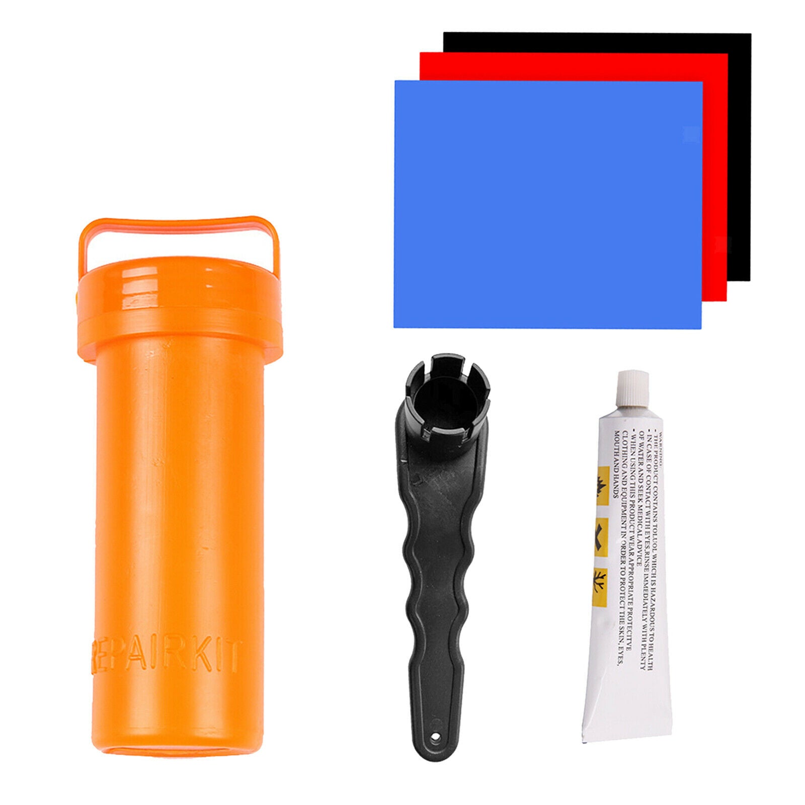 Durable PVC Repair Patch Inflatable Boat Kayak Canoe Spanner Air Bed Mending