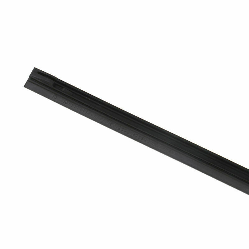 2 Pcs 26" 6mm Car Bus Rubber Universal Frameless Windshield Wiper Blade Ref. Kt