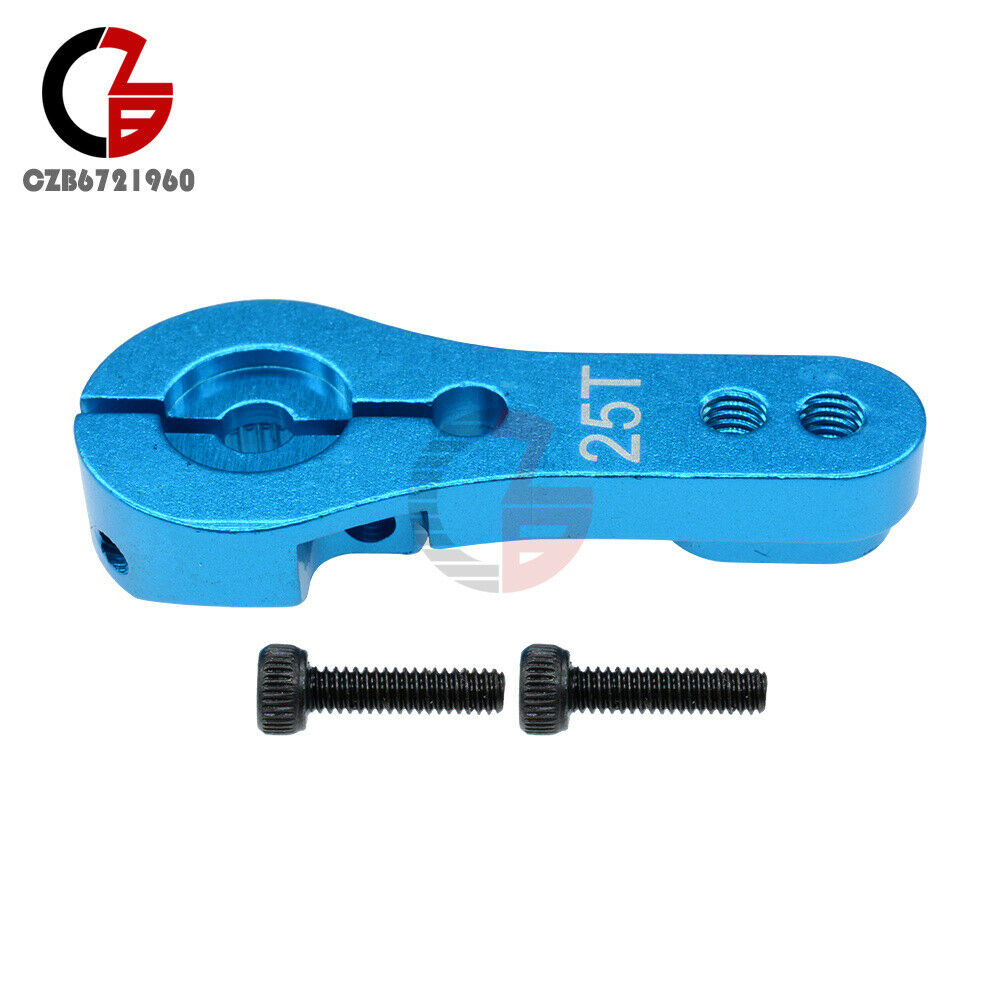 Blue RC Steering Servo Half Arm 25T Big Torque Aluminum Fit Metal MG996 MG995