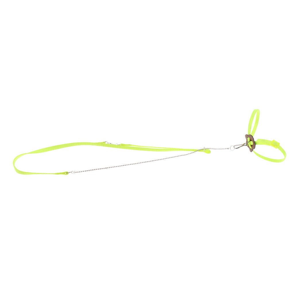 Parrot Bird Harness Leash Adjustable Anti-bite Rope With Birds Soft Diaper