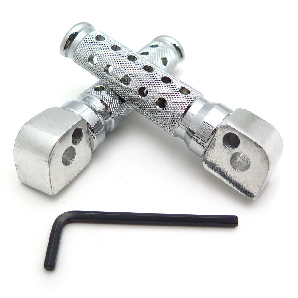 Chromed Front Foot Pegs For Yamaha FZR 600 Seca II XJ 600S YZF 600R 750R 1000R
