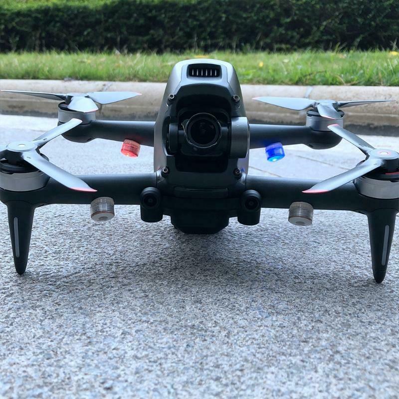 Flash LED Lights Night Flight Searchlight Flashlight for D-JI FPV Combo Drone