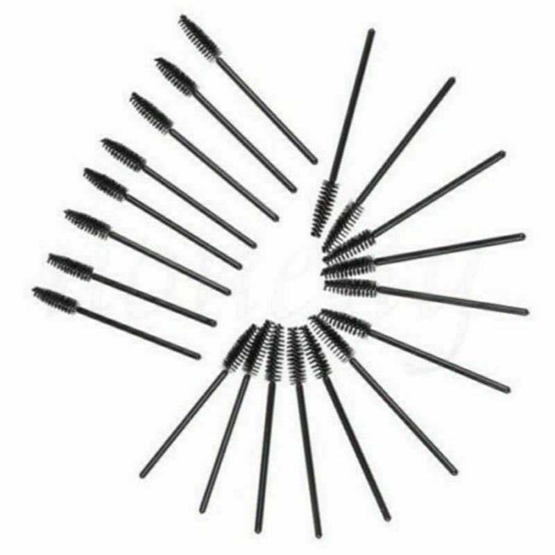 50pcs Disposable Mascara Wands Eyelash Brush Applicator Extension Makeup Tool