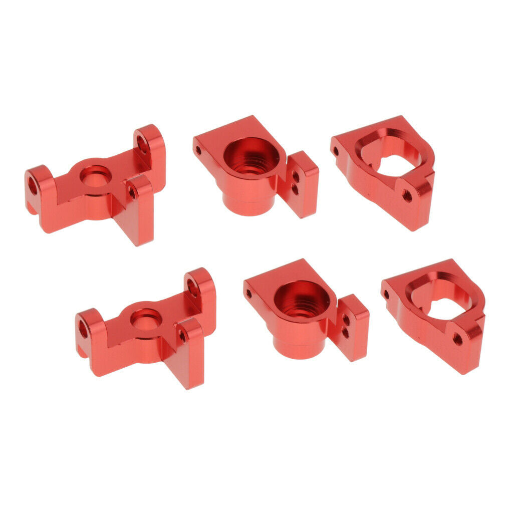 6pcs 1/14 Scale RC Metal Front Rear C Hub Bracket For Car