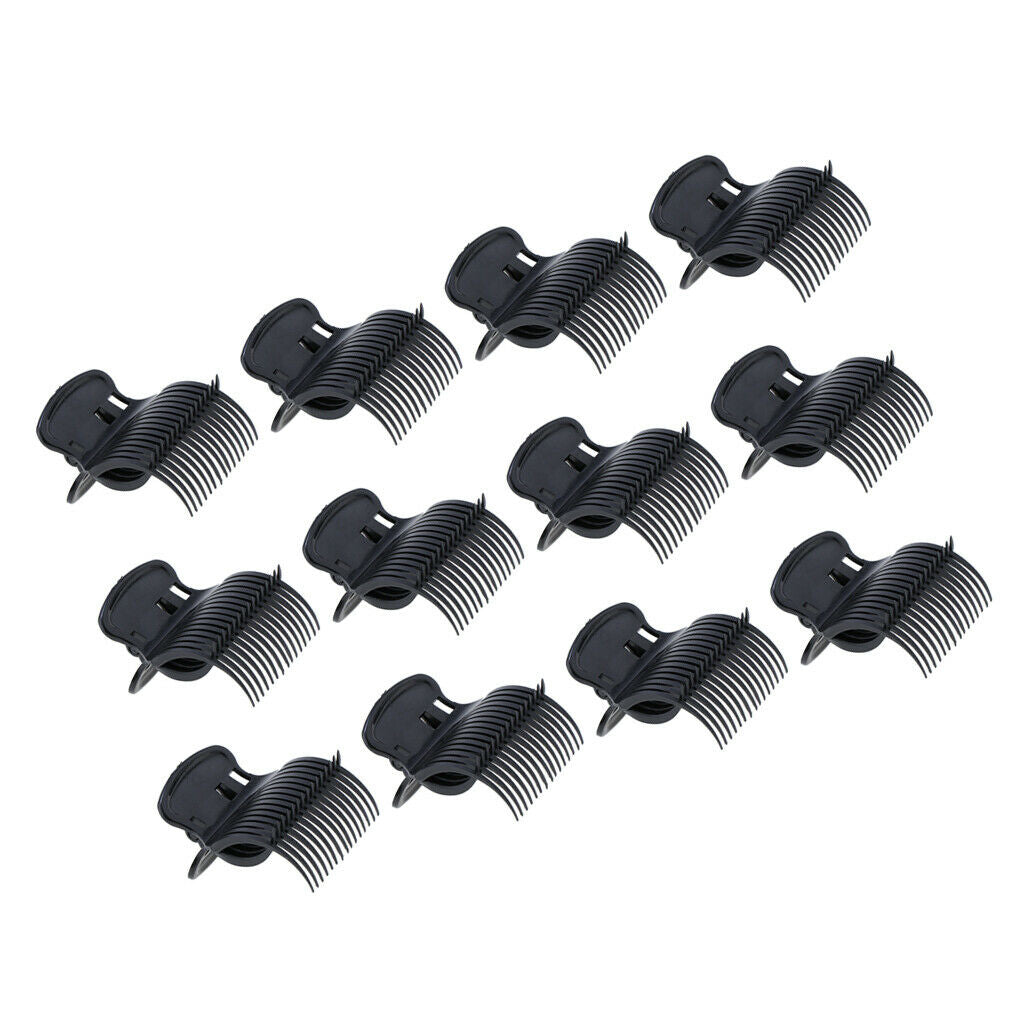 Packs Barber Curling Roller Clip Sectioning Dye Heatproof Curler Clips Salon DIY