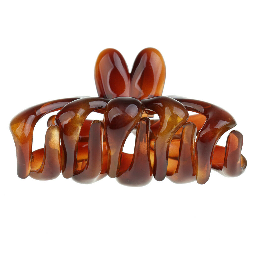 New Brown Hair Claw Clamp Clip Acrylic Barrette Hair Accessories Hair Holder