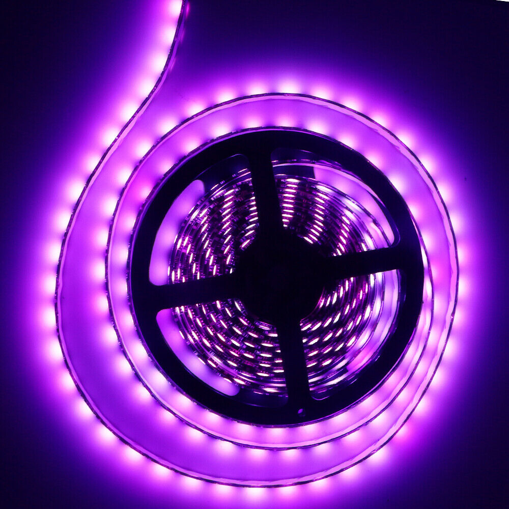 DC 12V Pink 5M 5050 300SMD LED Light Strip Flexible Tape Waterproof Household