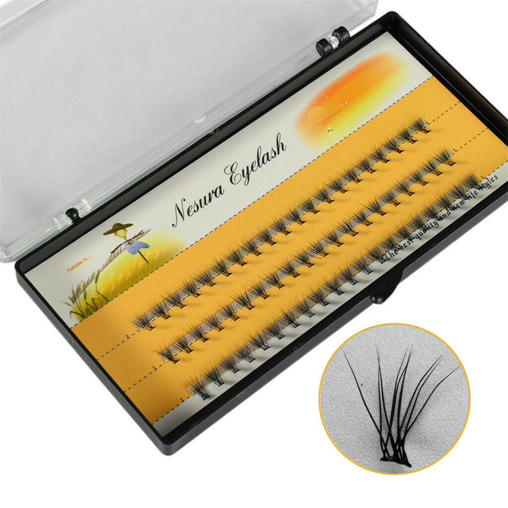 115X False Eyelashes Extension Practice Exercise Set Training Kit Yellow