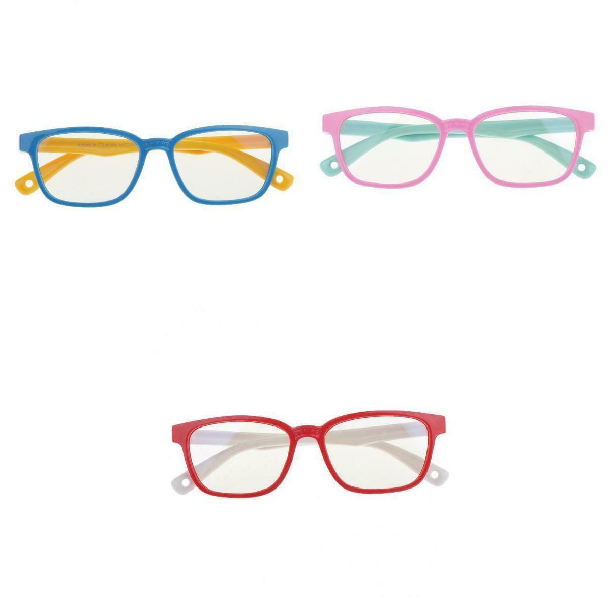 3Pcs Kids Anti Blue Blocking Computer Glasses Protection for Boys Girls