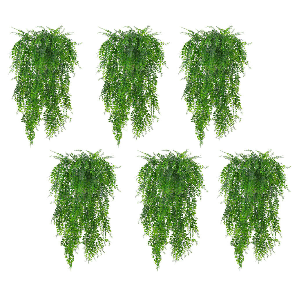 6pcs Artificial Trailing Ivy Garlands Vine Plant Garden Wedding In/ Outdoor 75cm