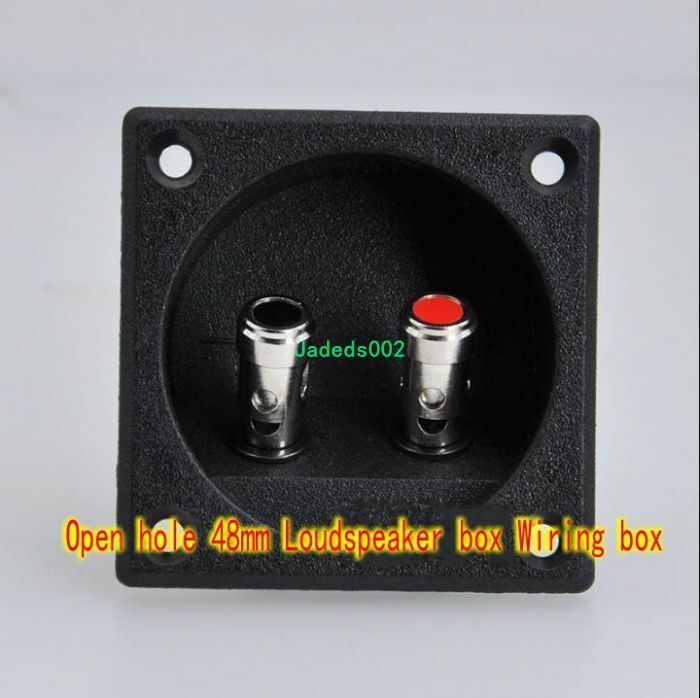 2pcs 57mm Speaker junction box Audio terminal HiFi Audio Parts