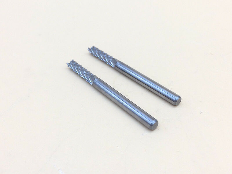 10pcs PCB end mill engraving cnc router tool bits 1/8" (3.175mm)-3.1mm L:38mm