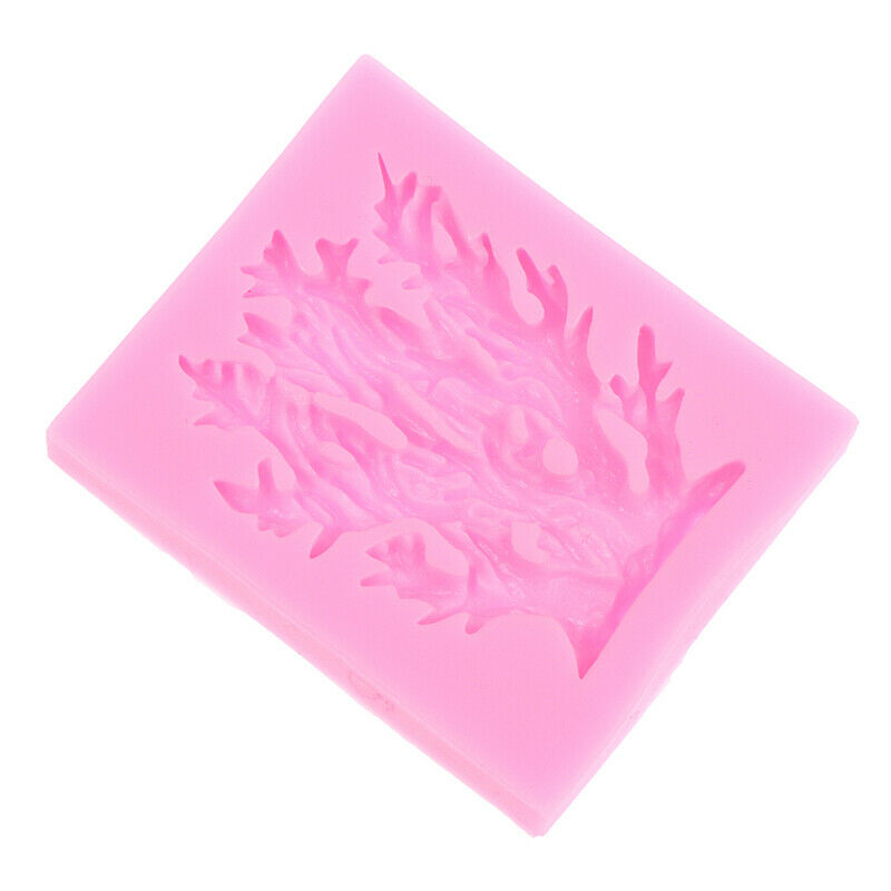 Tree Branch Sea Coral Silicone Mold Fondant Mold Chocolate Cake Decoratin.l8