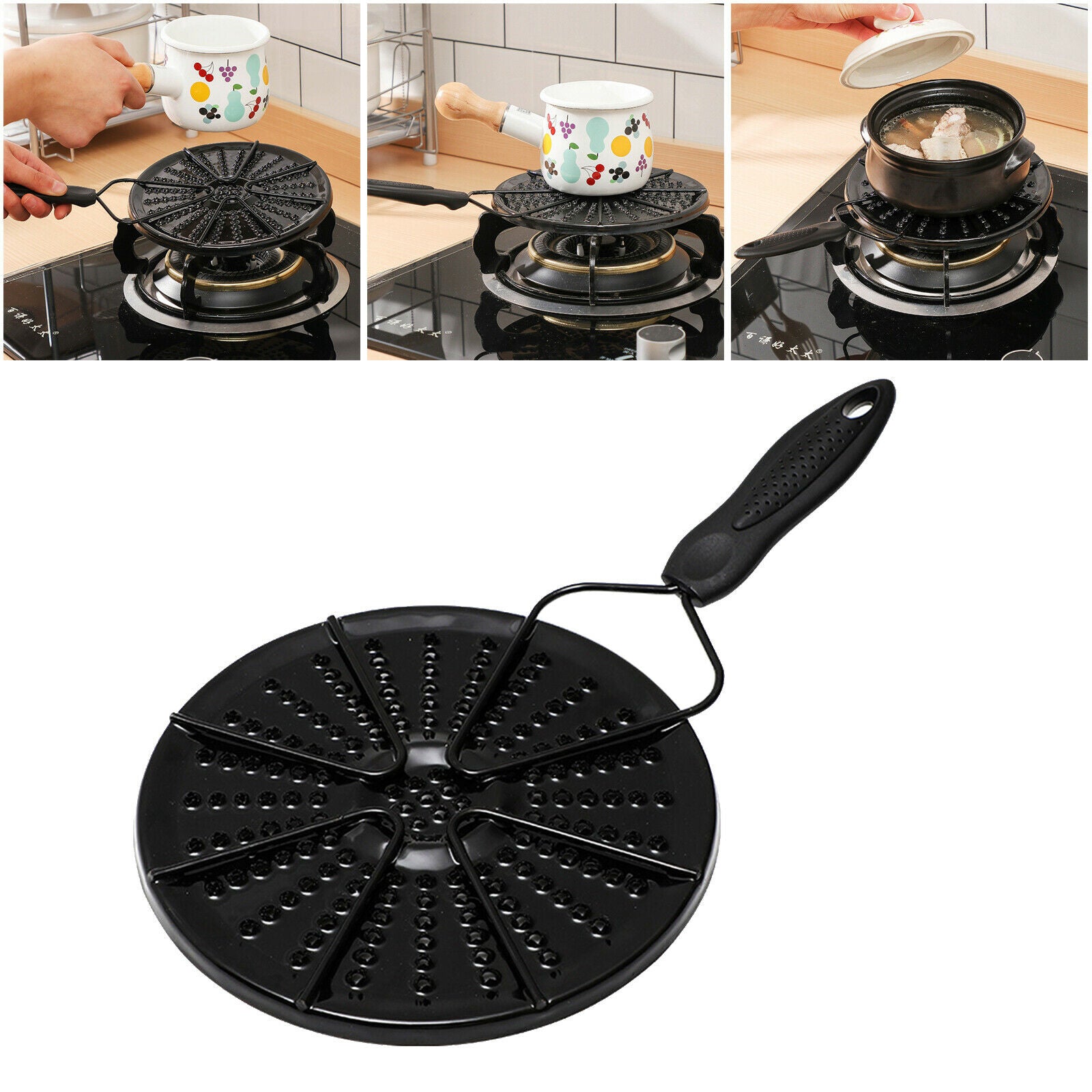 Heat Diffuser Heat Conduction Plate Stove Diffuser Frozen Food Thaw Tray Fast