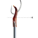 5Pcs Metal Hollow Gas Needle Fast Upper Bait Penetrate Earthworm Fishing Gear