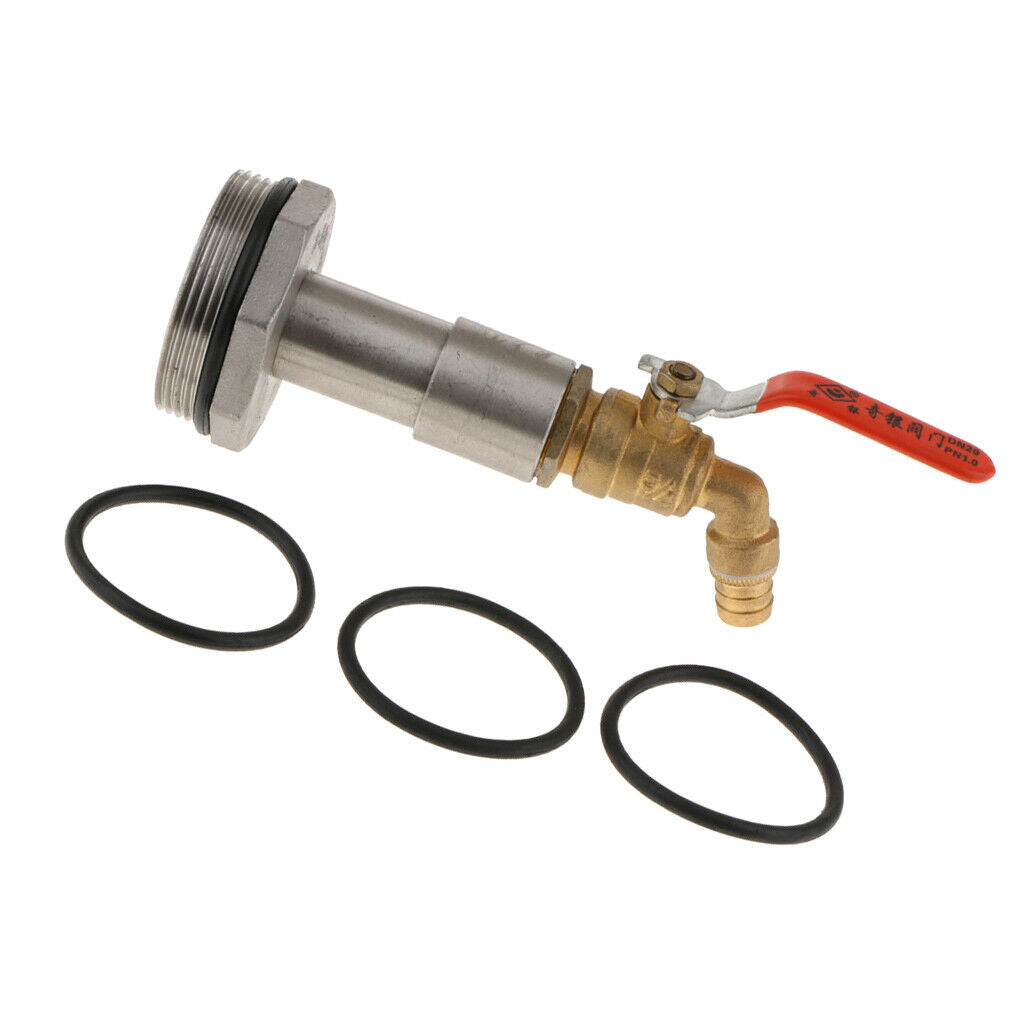 2inch IBC Ton Barrel Water Tank Connector, Garden Tap Hose Faucet Fitting Tool