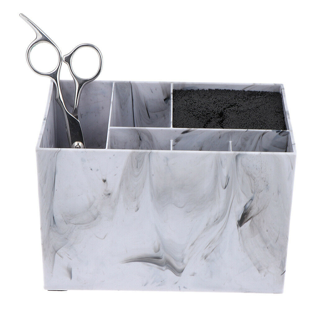 Lots 2 Plastic Salon Stylist Scissors Shears Clips Brushes Tools Holder Case
