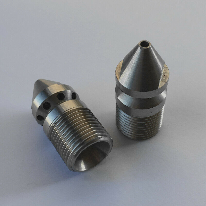 Pressure Washer Drain / Sewer Cleaning Jetter Nozzle 9 Jet 3/8" Male 4.5 .l8