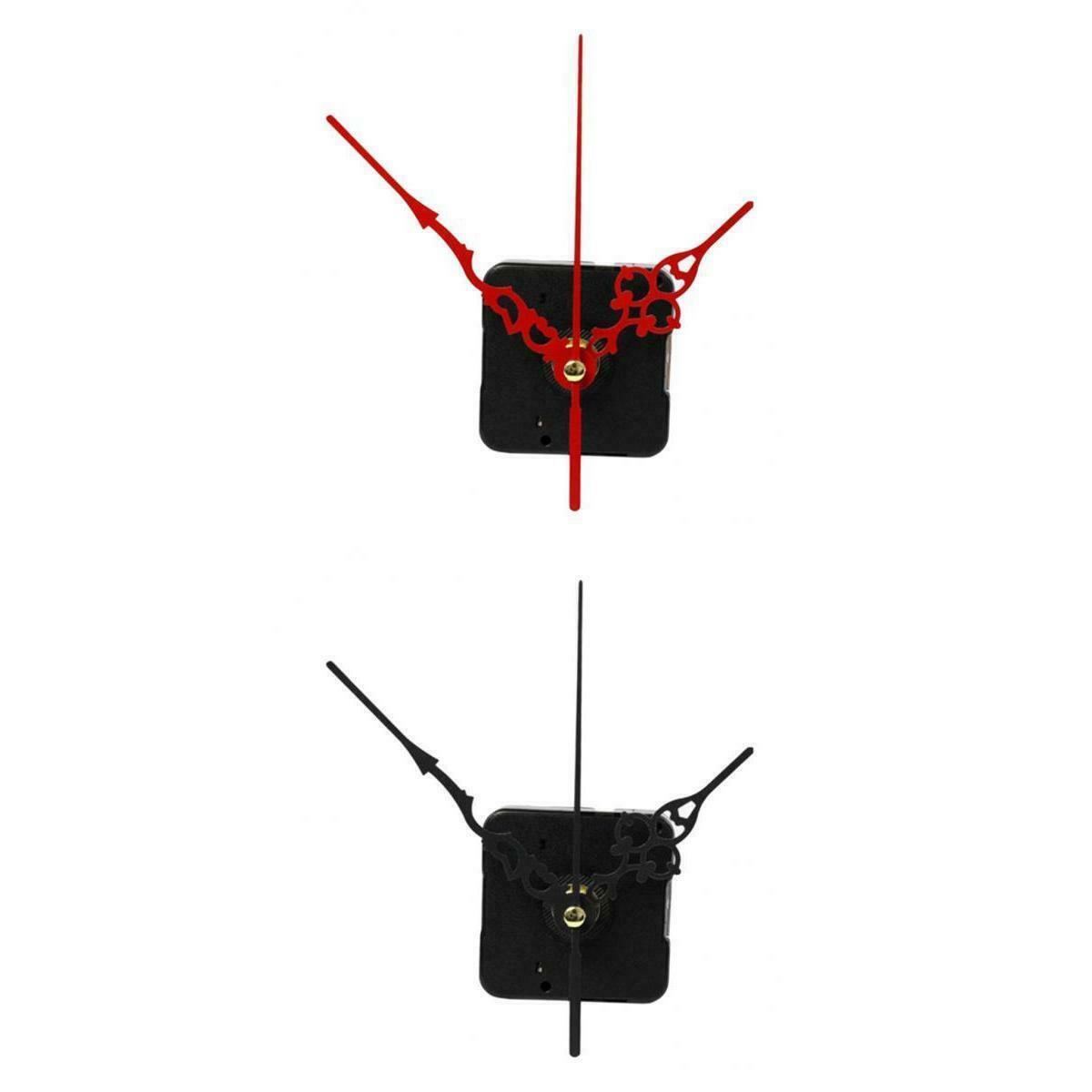 2x Quartz Clock Movements w/ Spindle Mechanism Watchmaker DIY Repair Kit