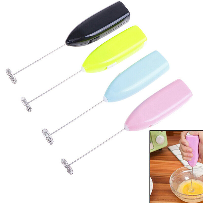 1Pcs Electric Milk Frother Drink Foamer Whisk Mixer Stirrer Coffee Egg Be.l8